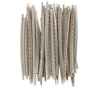 Qusedwey 24Pcs Electric Guitar Fret Wire Fretwire Set 2.2Mm