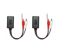 Qusedwey 2Pcs Car Wireless Bluetooth Module Music Adapter AUX Audio Cable Universal Interface Bluetooth Adapter 5-12V