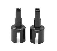 Qusedwey 2Pcs Steel Joint Cup Cup 300054477 for TT01 TT02 TT01D TT01E DF-02 M05 M06 1/10 RC Car Upgrade Parts