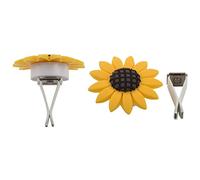 Qusedwey 2Xpack Sunflower Car Accesories Cute Car Air Freshener Sunflower Air Vent Clips Sunflowers Gift Decorations Girasoles Car Clip Interior Air Vent Decorations