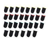 Qusedwey 30 Pcs Finger Cover for Gaming Thumb Cover Mobile Gaming Sweatproof Breathable Game Controller Finger Cover Set for