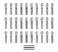 Qusedwey 30Pc 1.9 2.2 Wheel Rim Imperial M3 Screw Decoration for 1/10 RC Crawler Axial SCX10 90046 AXI03007 Wraith TRX4,A