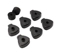Qusedwey 6 PCS Cymbal Nuts,Quick Cymbal Nut with Cymbal Felts Washer Replacement,Percussion Drum Replacement Parts