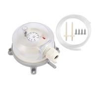 Qusedwey Air Differential Pressure Switch 20-200Pa Adjustable Micro- Pressure Air Switch