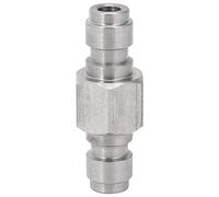 Qusedwey Air Pcp Both End Male Quick Disconnect Adaptor Stainless Steel Double Male Fill Nipple