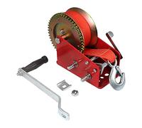 Qusedwey Boat Winch 3500Lbs Capacity Heavy Duty Hand Winch, Hand Winch Boat Trailer Winch, Manual Winch with 10M(32Ft) Strap