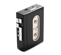 Qusedwey Cassette Player Full Stereo Sound U Disk DC 5V 128KPS USB2.0 Binaural Sound Tape Player for Music Language Learning Home