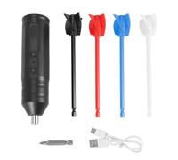 Qusedwey Epoxy Mixer, Handheld Resin Mixing Tools for Resin Stirring - Electric Stirrer Machine with 4Pcs Paddles