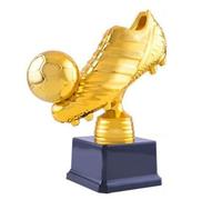 Qusedwey Excellent Player Award European Football Golden Boot Trophy Football Match Football Shoe Souvenirs 23cm