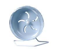 Qusedwey Hamster Sport Running Wheel Hamster Wheel Cat Running Wheel Rat Small Mice Silent Jogging Hamster Gerbil Exercise Play Toys Brackets Accessories C