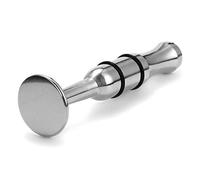 Qusedwey Mouthpiece Trumpet Mouth Strength Trainer Silver for Saxophone Horn Trombone Tuba Accessories