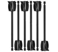Qusedwey Resin Mixer Paddles, Epoxy Mixer Attachment for Drill, Reusable Paint Stirrer Drill Attachment(6Pcs)