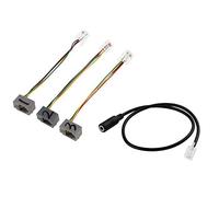 Qusedwey RJ9 4P4C Male Plug to 3.5mm Female Jack Headset Audio Phone Converter Adapter Extension Cable Wire Cord for /