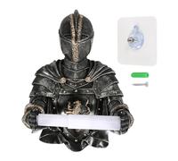 Qusedwey Toilet Paper Holders Roll Medieval Statue Knight to Remember Gothic Bathroom Decor Paper Towel Holder