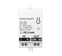 Qusedwey Tuya Smart WiFi Dry Contact Switch Module 10A Home Universal DIY Breaker Relay Work with Smart Life AC 85-265V