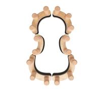 Qusedwey Violin Making Clip 1 Set Solid Wood Clamps Top& Back Clamp Fixed Clips Repair Gluing Tools for Violin Viola