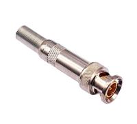 Qusinfc 1/5/10Pcs BNC Connector Copper Camera Video Cable Welding Easy Installation Accessories BNC Compression