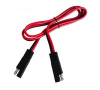 Qusinfc 1 Meter Battery Extension SAE 2 Pin 12 AWG Male to Female Power