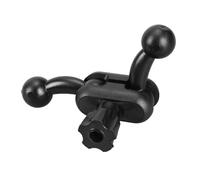 Qusinfc 17mm Double Ball Head Rotation Arm Suitable For Car Vent Cradles And Navigation Accessories Video Light Tablet Stands Video Light Photo Rig