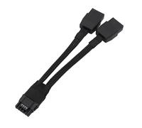Qusinfc 2x 8Pin Female to 16Pin PCIe Power Cable 600W for RTX4090, 60cm | Gold Plated Point with Overcurrent Protections for Computer Workstations and Gaming PCs