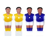Qusinfc 4Pcs/pack Foosball Men Players Set Colorful Replacements Parts Table Soccer Football Players Foosball Board Game