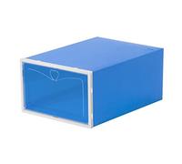 Qusinfc 4pcs Shoes Box Drawer For Case Clear Stackable Shoe Storage Organizer Containers With Lids For Women Men Stackable Shoe Box