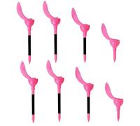 Qusinfc 8Pcs Golf Tees Driver Training Accessory Standard Golfs Castles Golfs Tees Holder Base Golf Holder Stable Base