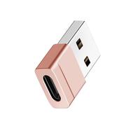 Qusinfc Adapter USB To Type C Converter Connector For Phones Fast Charging And Data Transfer Seamlessly Device Interaction Double Interfaces Design