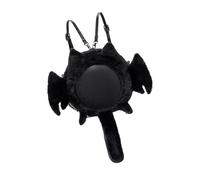 Qusinfc Aesthetic Itabag Backpack with Insert for Anime Display Bat Shaped Crossbody Bag Shoulder Bags Daypack Bat Shaped Multipurpose Crossbody Bag Shoulder Bags