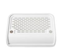 Qusinfc Anti Slip Pet Stairs for Litter Box Access Reducing Litter Scatter with Easy Wipe Clean ABS Construction Anti Slip