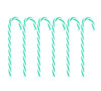 Qusinfc Christmas Candy Canes Set Of 6 Twisted Tree Decoration Supplies For Indoor Outdoor Garden Yard Fairy Decor Supply Christmas Tree Decorations