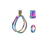 Qusinfc Cockpit Shifter Clamp Mount Set, Color EXTERNAL THREAD