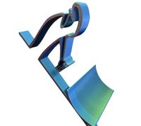 Qusinfc Contemporary Tissue Paper Stand Printed Architecture Sturdy Bathroom Essential Stylish Storage Solution Bathroom Organiser