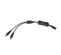 Qusinfc DC5.5x2.1mm 1 Female To 2/3/4/5/6 Male On/off Control Cable DC5521 Y Splitter Adapter Cord For Security Camera LED Strip LED Strip Light