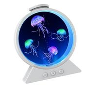 Qusinfc Desk Lamp Realistic Aquatic Creature Lamp with 7 Color Changes and Modifiable Movement for Relaxation Night Light Bedroom Moodlamp