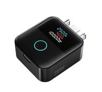 Qusinfc Digital Display Type C Auto Disconnect Adapter, Black