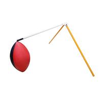 Qusinfc Excellent Folding Football Kicking Stand Made From Reinforced Metal for Different Skill Levels Foldable Football Stand