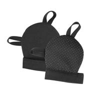 Qusinfc Hand Grips Fingerless Training Guards with Adjustable | Silicone Dot Texture, Breathable Mesh Back for Pull Up Cycling