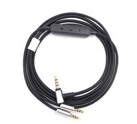 Qusinfc Headphone Microphone Cable Cord 3.5mm Interface Clear Sound 47 Inch 1.2m Long For Tracks V10 Tracks Replacement