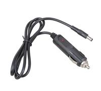 Qusinfc High Current 10A Car Power To DC5.5x2.1mm Adapter Cable With 10A Fuses Protections 18AWG Copper Wire Car Truck Bus Cigarettes Adapter