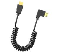Qusinfc High Speed HDTV Cord Male To Male Wire 4K@60HZ To Cable For Gaming Consoles Projectors Monitors HDTV Coiled Cable