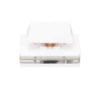 Qusinfc Hot Swappable Single Keyboard With Mechanical Switching Programmable USB C Shortcut For PC Desktop Gaming Office Hot Swappable Red Switching Keyboard