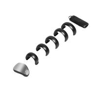 Qusinfc Intelligent Wearable Tasbih Rings With Quiet Touch IP67 Waterproof And Multiple Language Includes 5 Size Option Waterproof Intelligent Rings