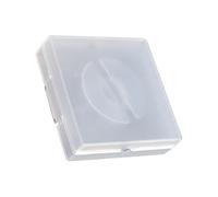 Qusinfc Multi Compartment Cable Organiser Box Water Resistant Clear Winder Case For Office Travel Home Storage Data Storage Container