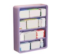 Qusinfc Multi Layer Wall Hanging Storage Box Easy Installation Multi Layer Shelf Space Optimization Tool for Home Organization Cosmetic Wall Storage Organiser