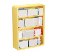 Qusinfc Multi Layer Wall Hanging Storage Box Easy Installation Multi Layer Shelf Space Optimization Tool for Home Organization Cosmetic Wall Storage Organiser