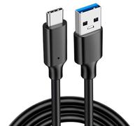 Qusinfc PD60W Quick Charging Cable 3A USB3.2 Input Type C Output Power Cord 10Gbps USB A To C Data Transfer Wire Line Male To Male Cable