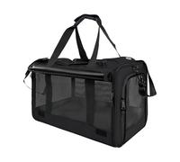 Qusinfc Pet Carrier Bag Made From Permanent Polyester with Vent Openings for Cats and Small Dogs City Pet Travel Accessory