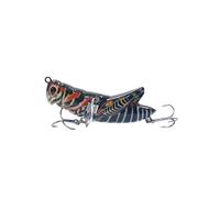 Qusinfc Predators Specific Fishing Lures with 3D Eye and Realistic Artificial Crickets Baits with Hook for Big Strikes Minnows Hard Baits