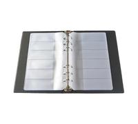 Qusinfc Professional PVC Sample Book Chip Resistor Electronic Component Sample Resistor Capacitor Storage Book Replacement Electronic Component Planner